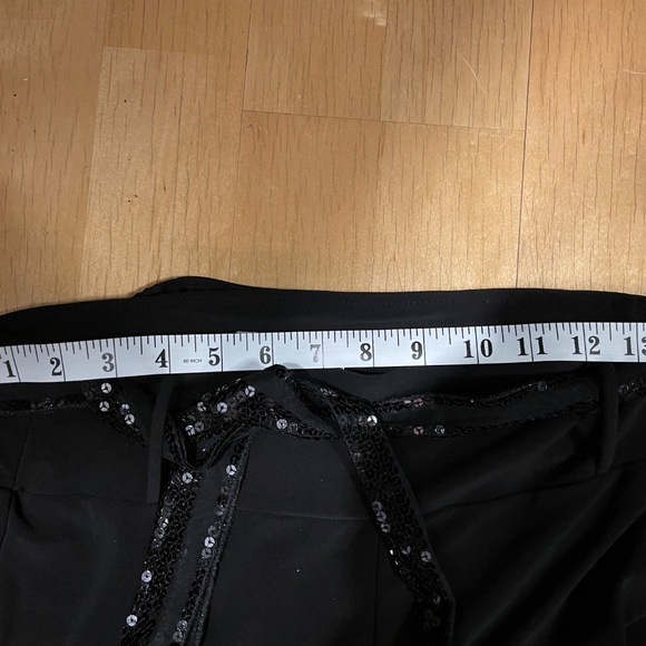 Joseph Ribkoff Size 8 Black pants Wide - Picture 2 of 5